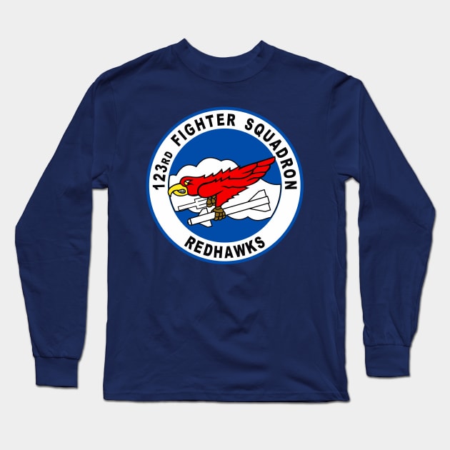 123rd Fighter Squadron Long Sleeve T-Shirt by MBK